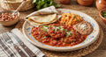 Tortitas de deshebrada en salsa de tomate